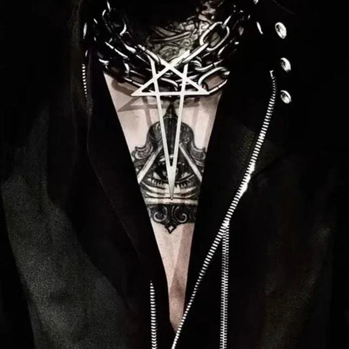Rebel Gothic Star Necklace