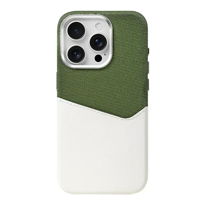 Cassian Canvas Leather Case