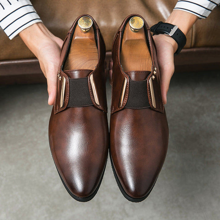 Portofino Polished Leather Loafers