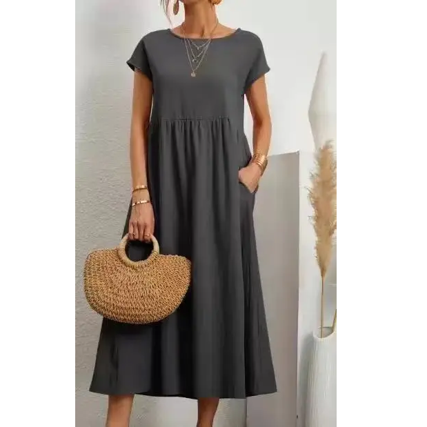 Haven Cotton Blend Maxi Dress