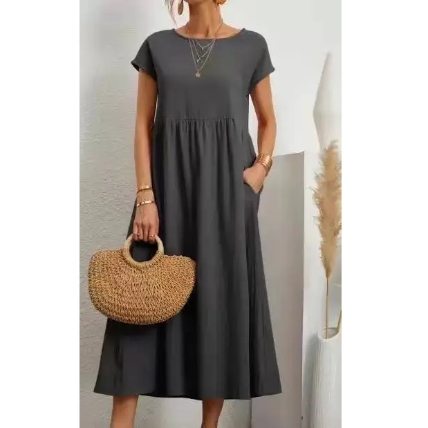 Haven Cotton Blend Maxi Dress