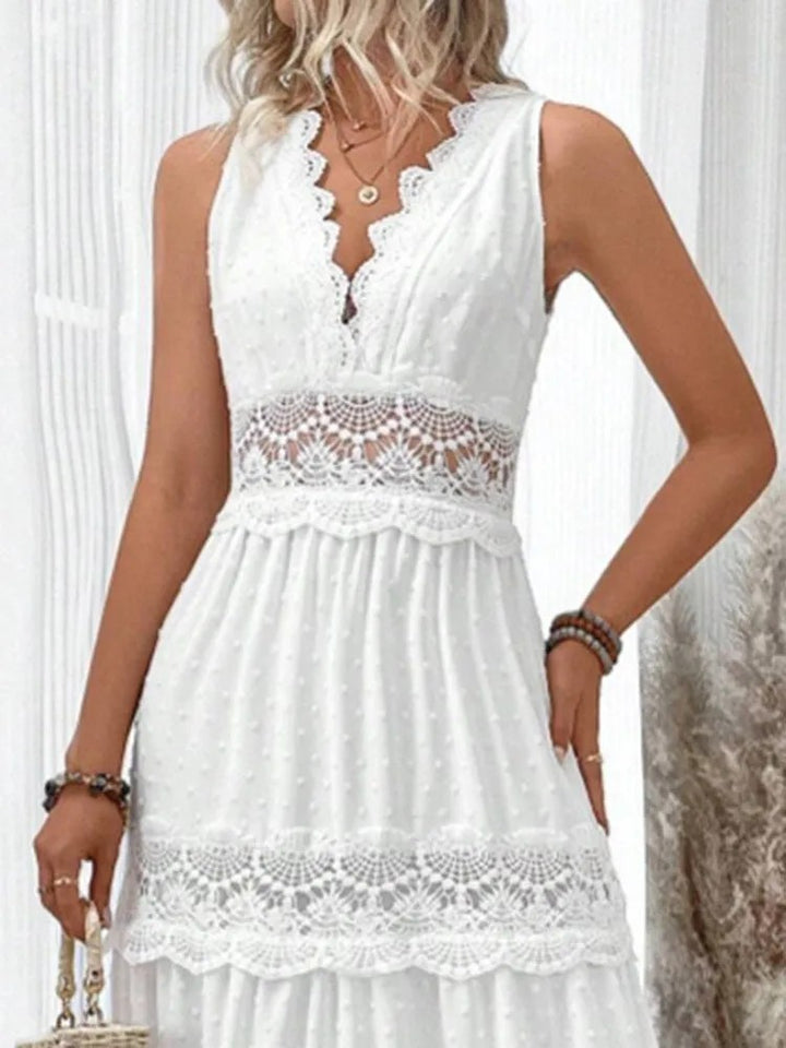 Antibes Lace Maxi Dress
