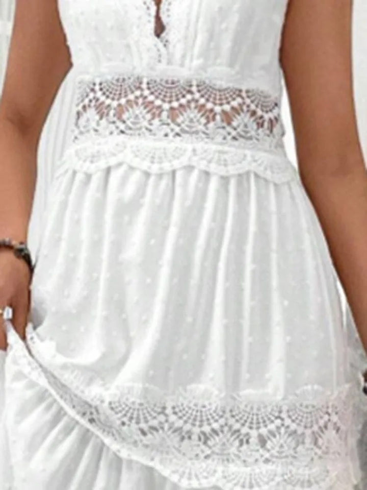 Antibes Lace Maxi Dress