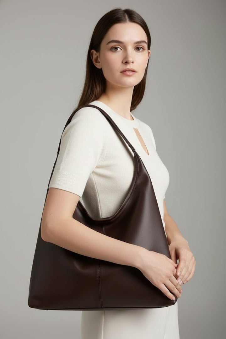 Bellucchi Leather Hobo Bag