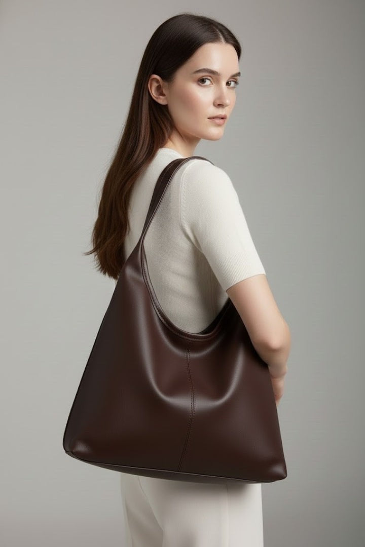 Bellucchi Leather Hobo Bag