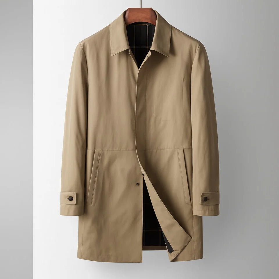 Faion Tailored Trench Coat