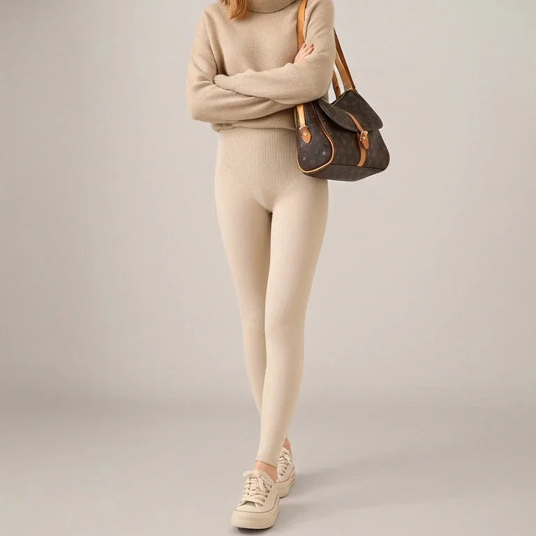 CalmWeave Cashmere Knit Leggings