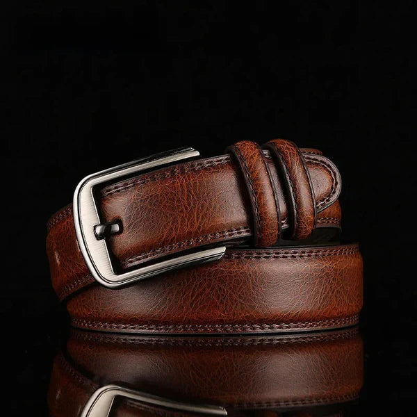 Odette Polished Leather Dress Belt