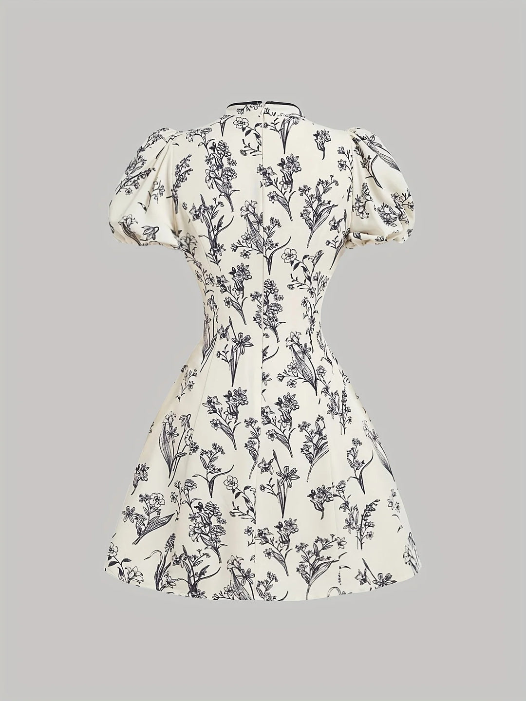 Dauphine Floral Lace Mini Dress