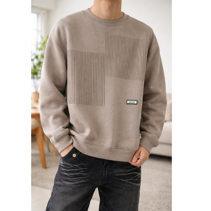 Vasco Relaxed Oversized Crewneck Sweatshirt