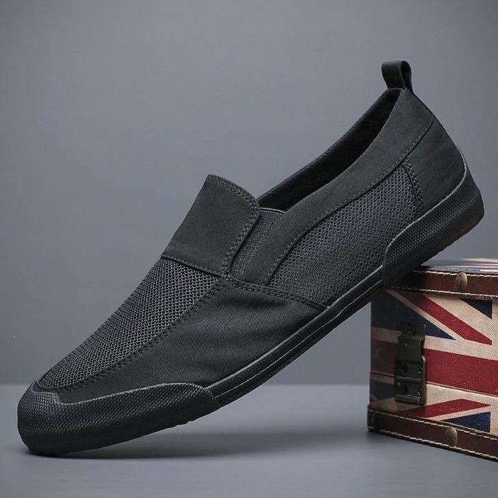 Faro Breathable Slip-On Loafers - Carbon Black