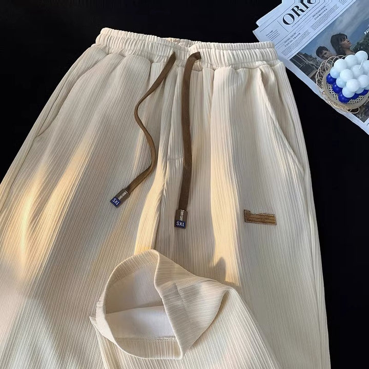Ferrara Pleated Lounge Pants - Almond