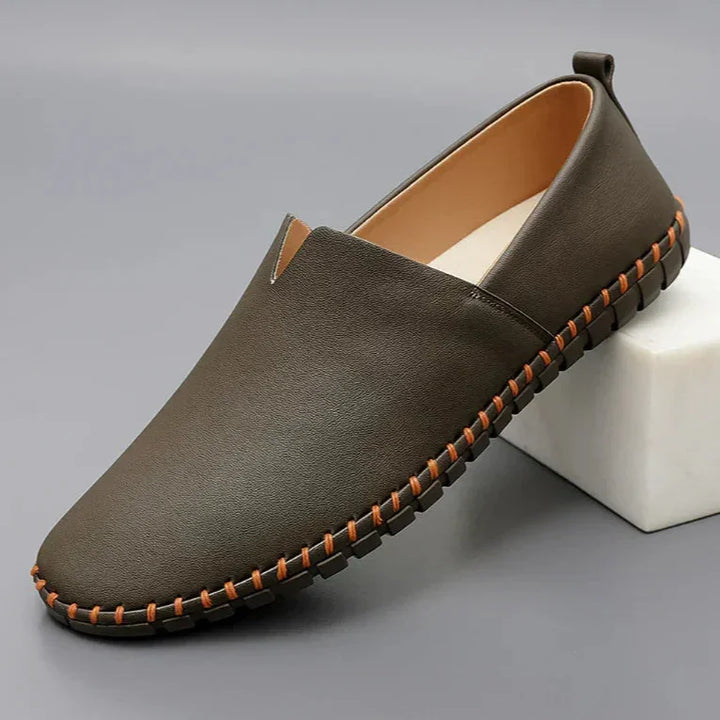 Alessio Leather Handcrafted Loafers