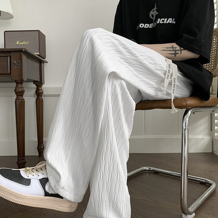 Sintra Pleated Ice Silk Pants