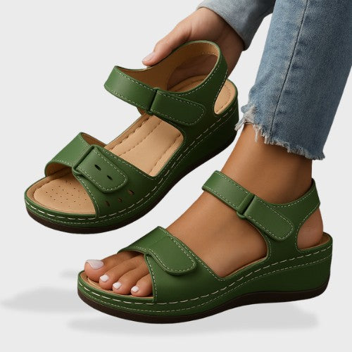  Leather Orthopedic Sandals