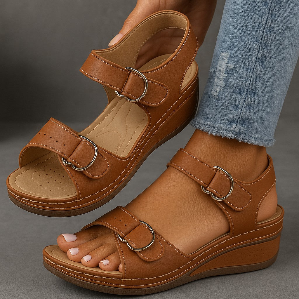  Leather Orthopedic Sandals
