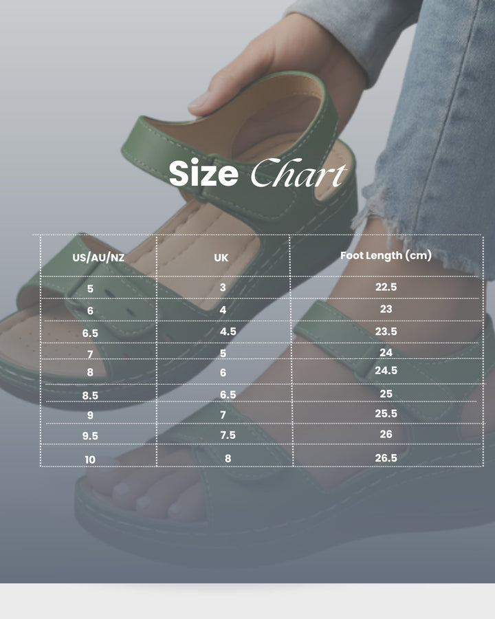 Leather Orthopedic Sandals