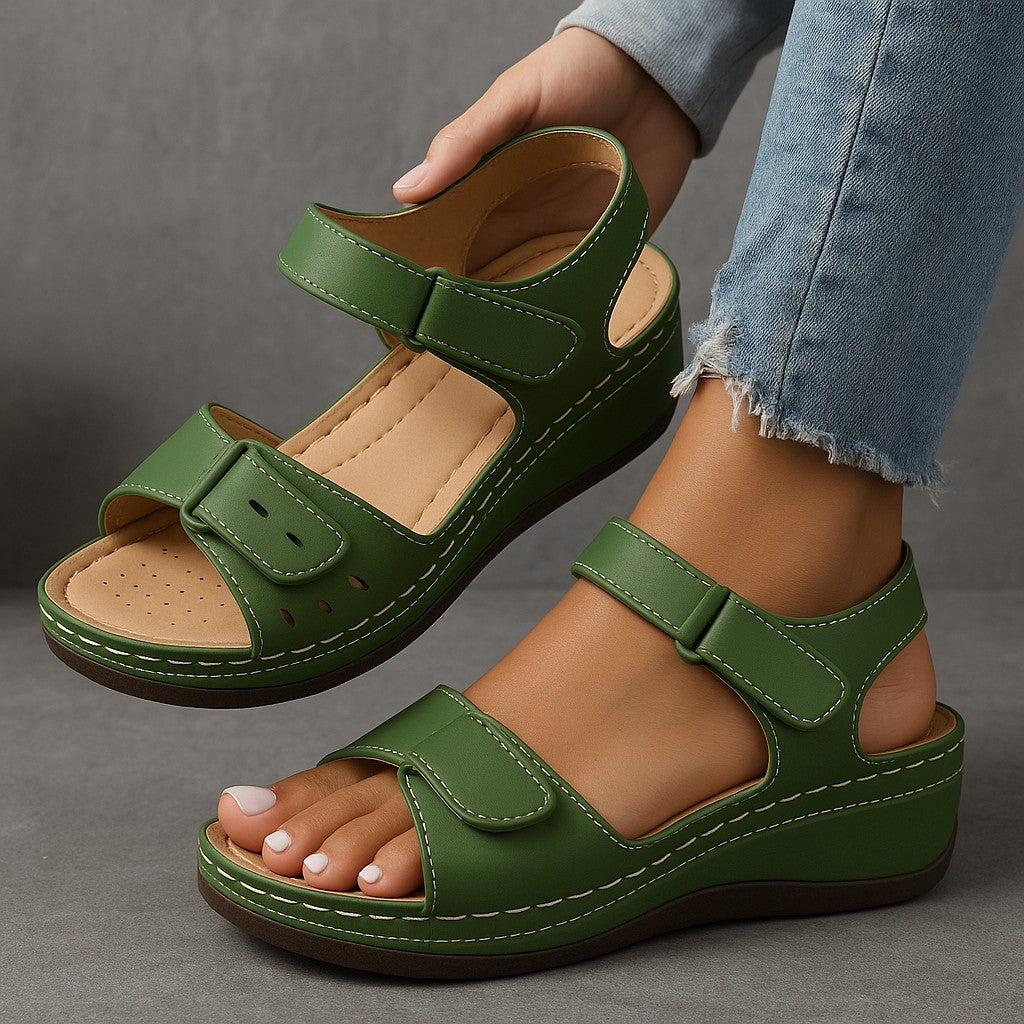  Leather Orthopedic Sandals