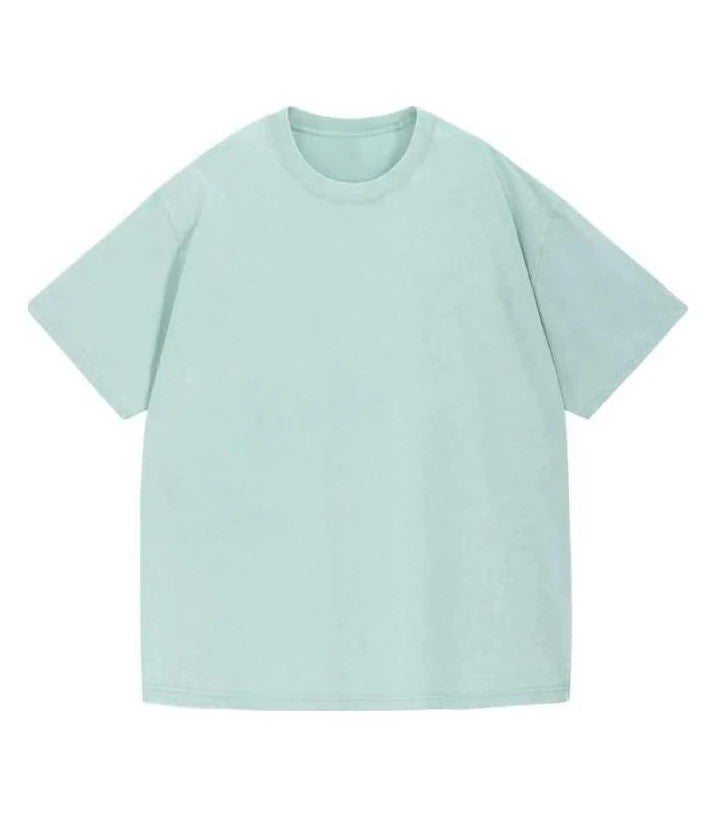 Manhattan Washed 100% Cotton T-Shirt - Sage Wash