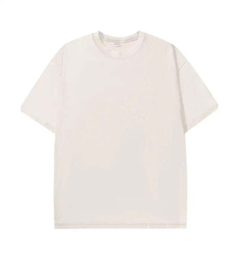 Manhattan Washed 100% Cotton T-Shirt - Desert Sand