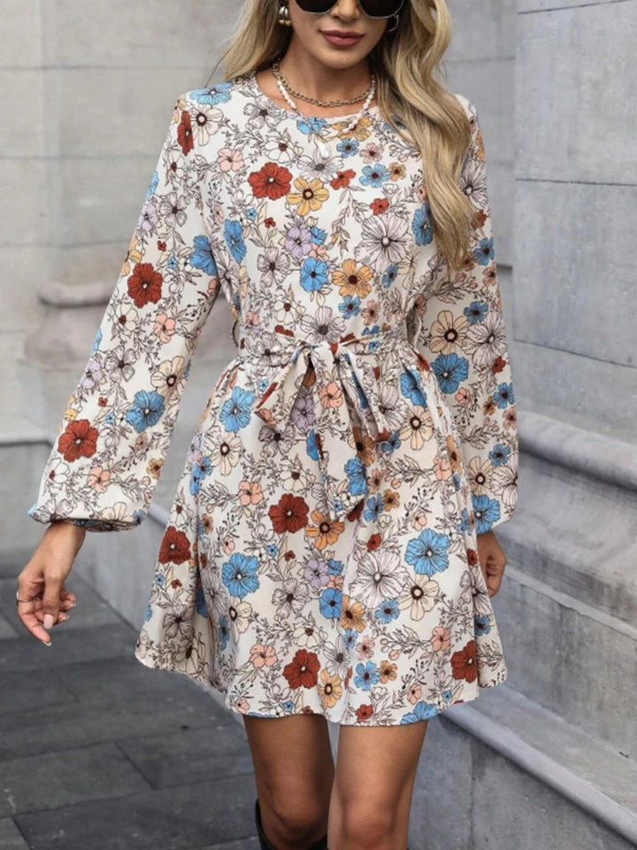 Marseille Floral Mini Dress - Botanical Multi