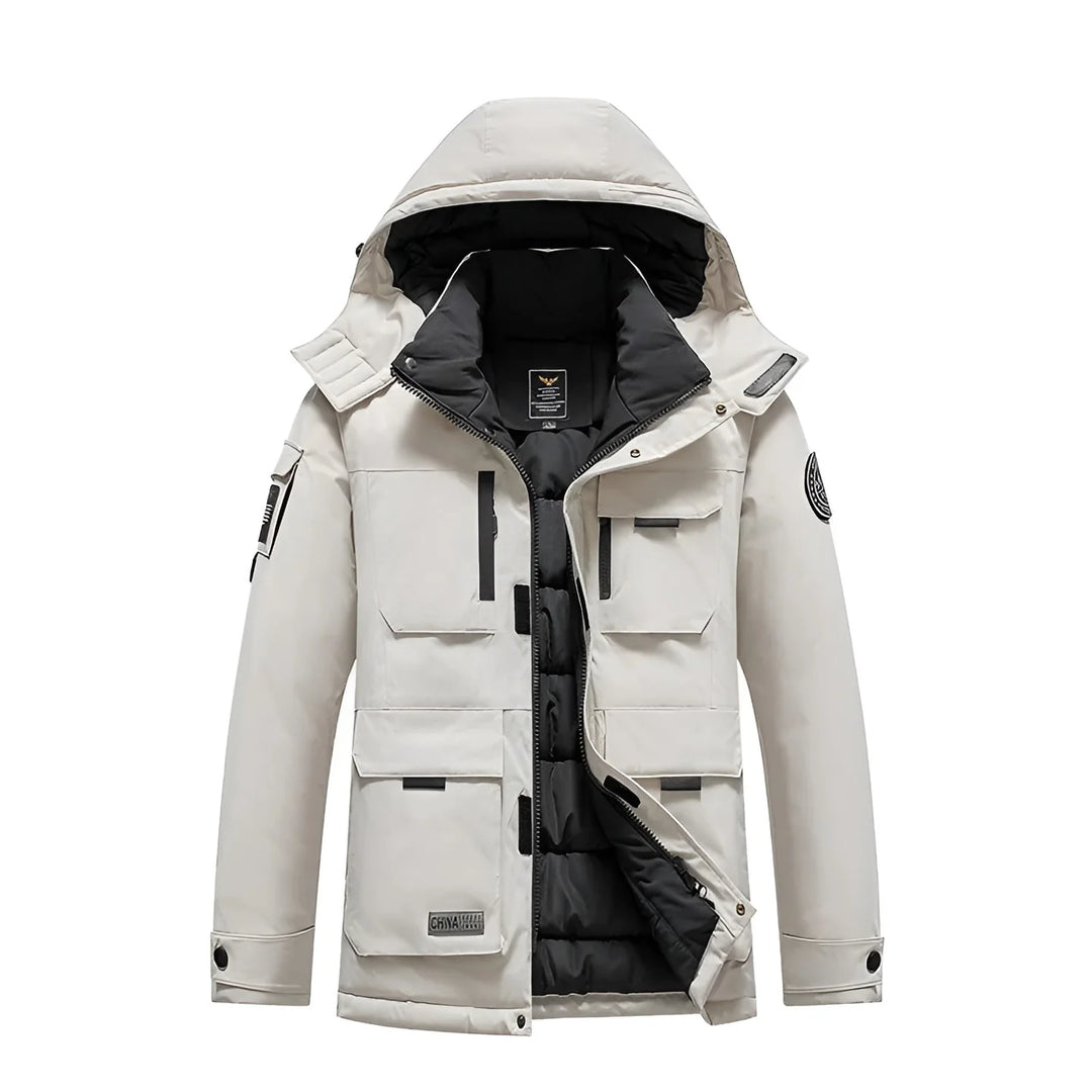 Solaro Hooded Quilted Parka