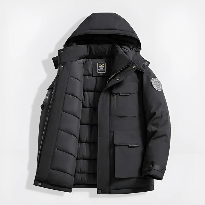 Solaro Hooded Quilted Parka
