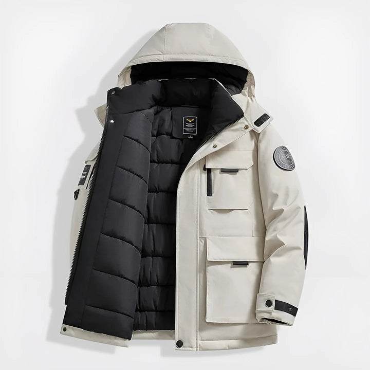Solaro Hooded Quilted Parka