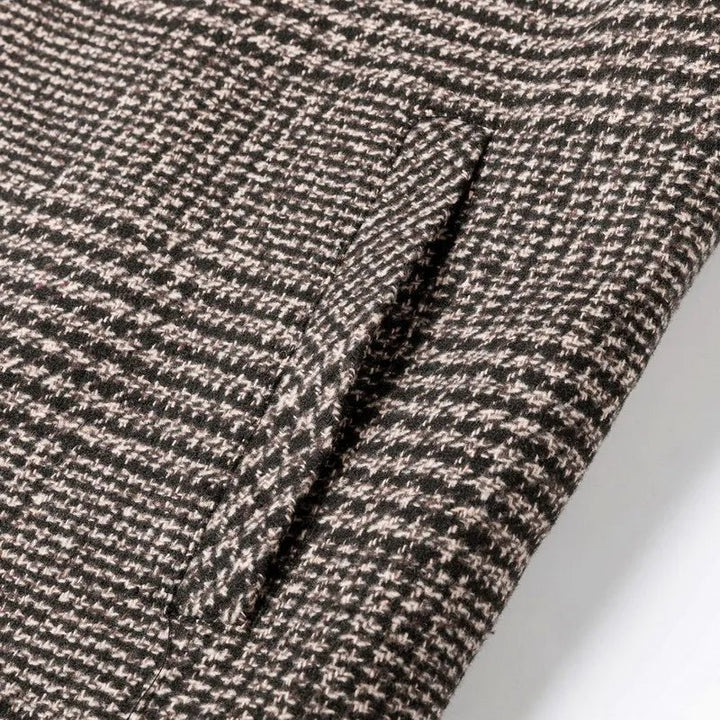 Tivoli Houndstooth Wool Trucker Jacket