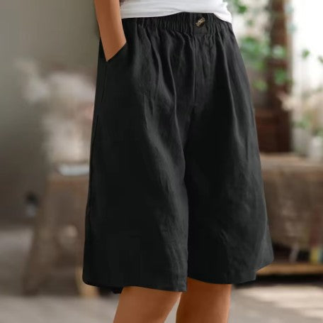 Matera Soft Knit Shorts - Black
