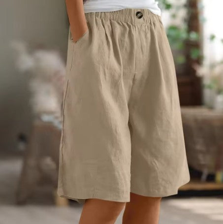 Matera Soft Knit Shorts - Khaki