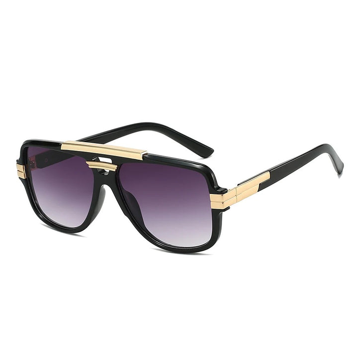 Maverick Pilot Sunglasses - Polished Black / Storm Fade