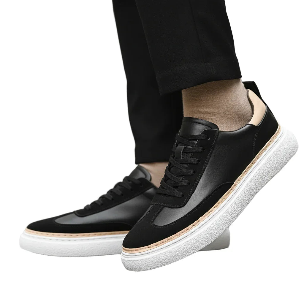 Metroline Leather Suede Sneakers