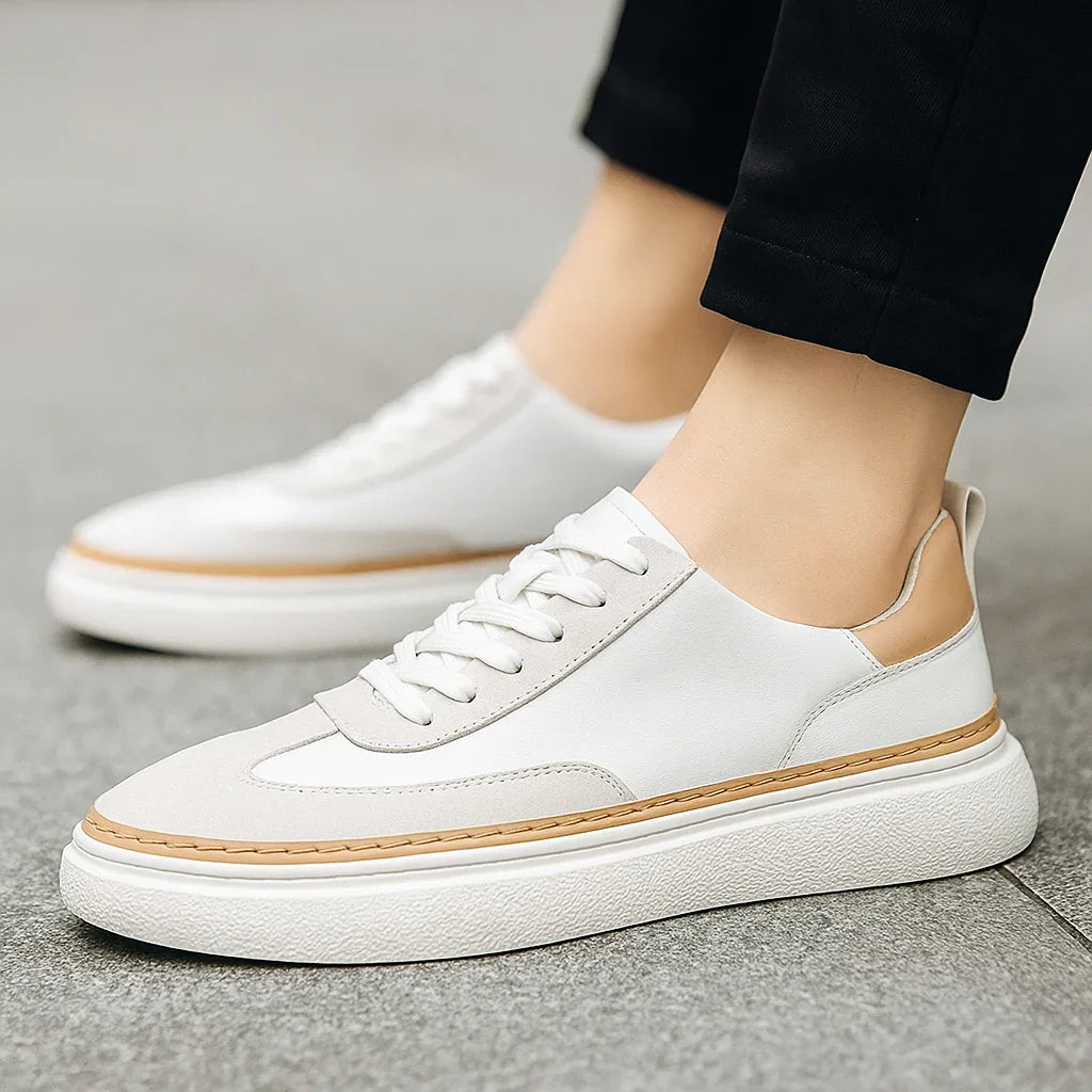 Metroline Leather Suede Sneakers