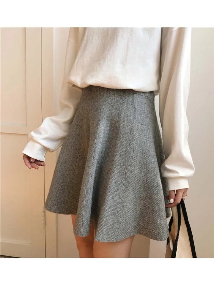 Navara Knitted Mini Skirt