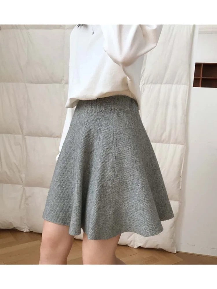 Navara Knitted Mini Skirt