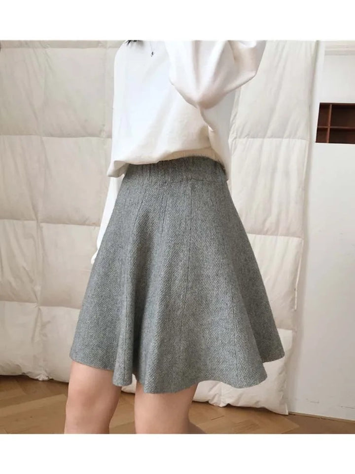 Navara Knitted Mini Skirt