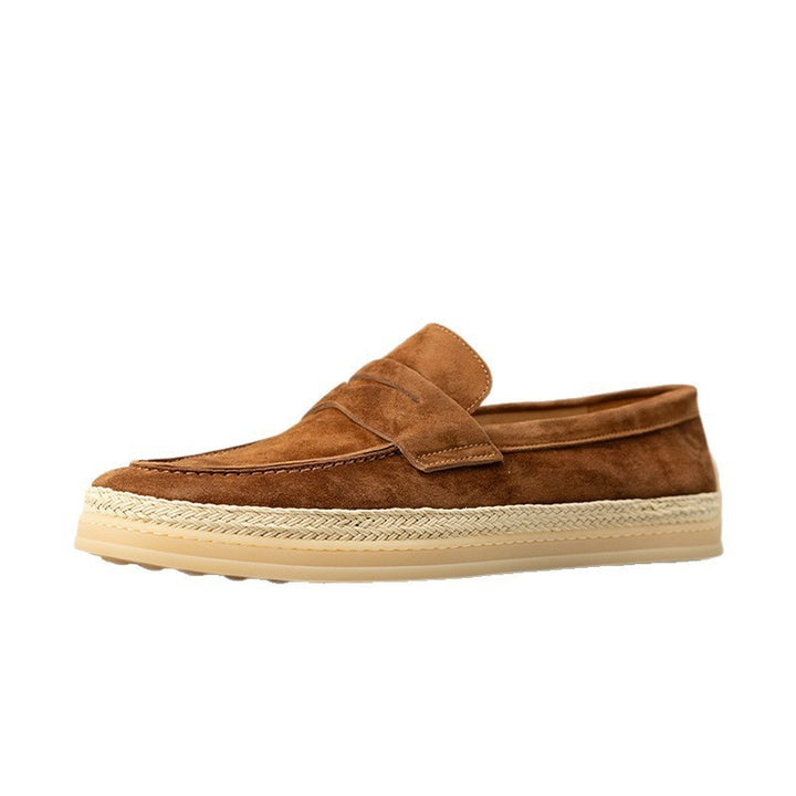 Ostuni Suede Espadrille Loafers