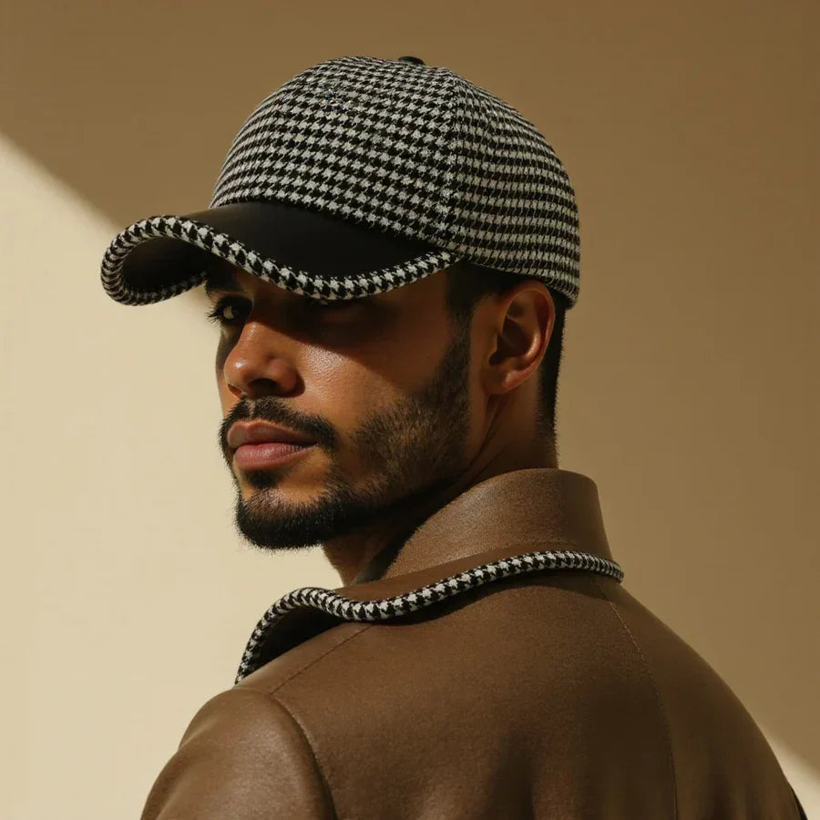 Vance Classic Leather Cap