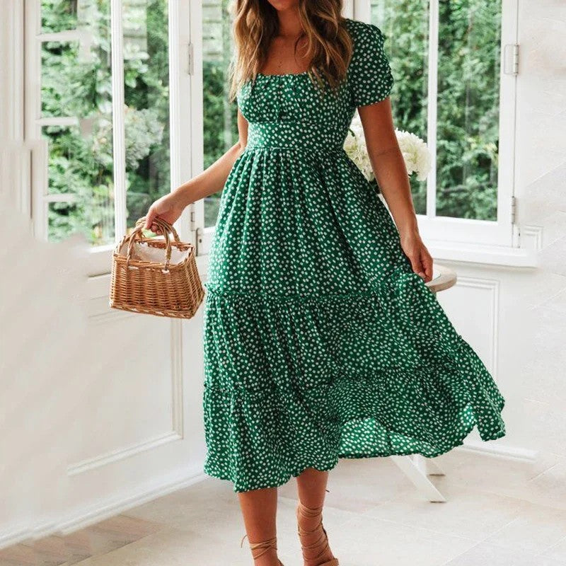 Perugia Floral Midi Dress