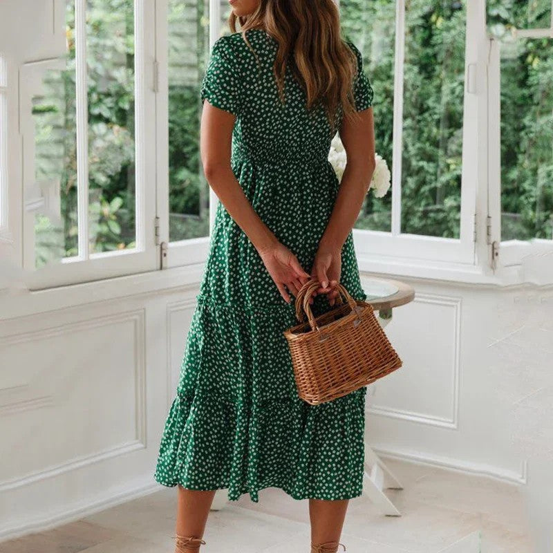 Perugia Floral Midi Dress