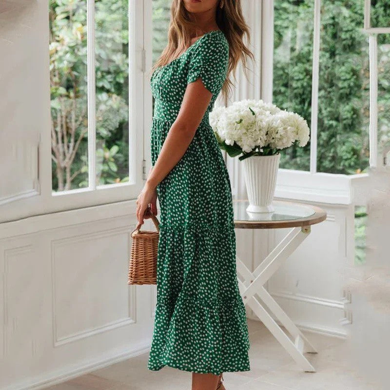 Perugia Floral Midi Dress