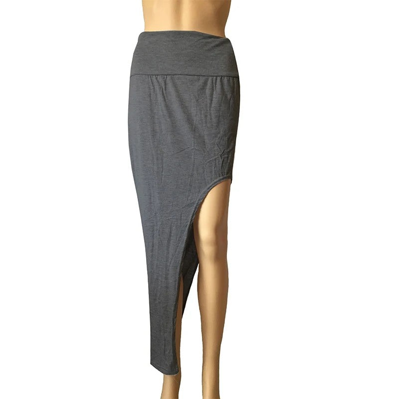 Pisa High Slit Maxi Skirt