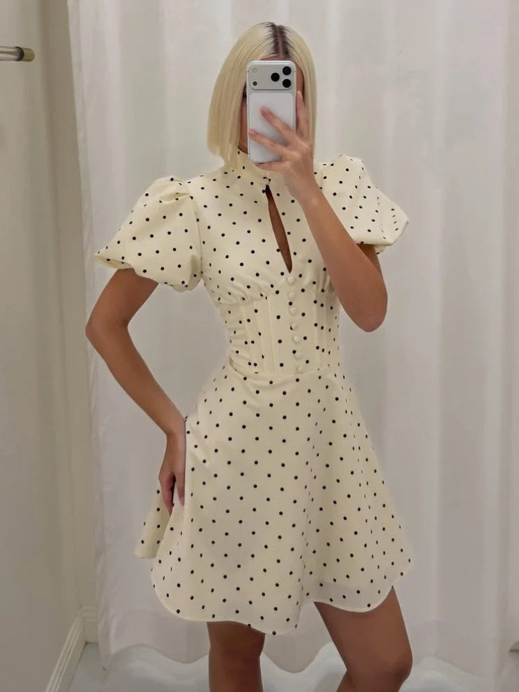Pisa Polka Dot Mini Dress