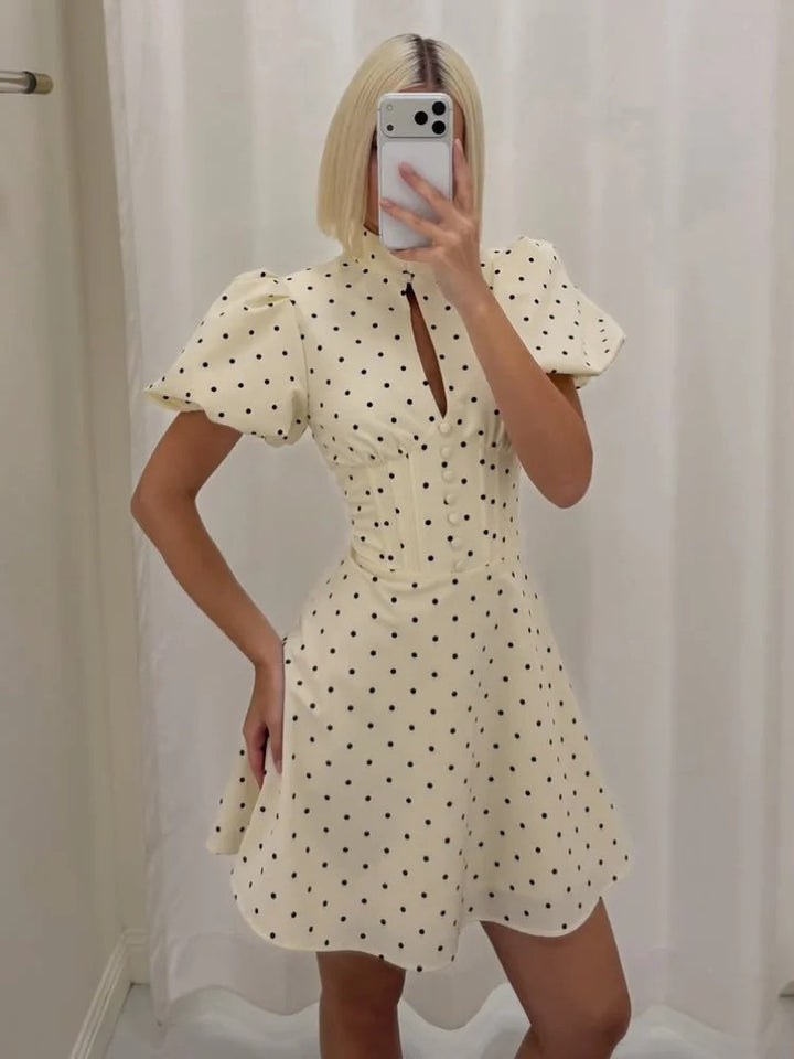 Pisa Polka Dot Mini Dress