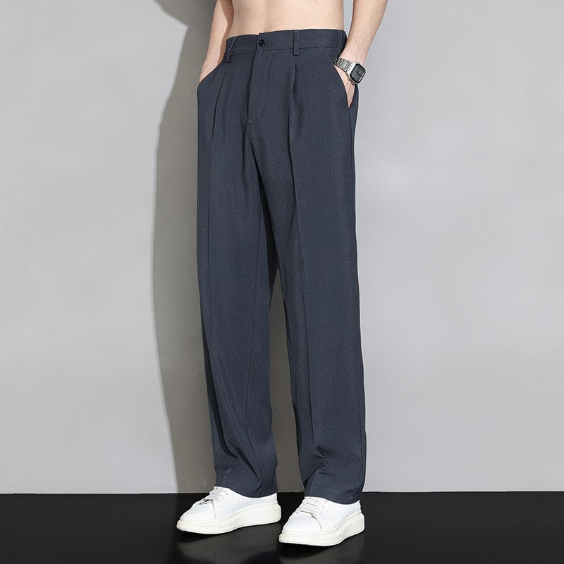 Pirin Ice Silk Trousers - Charcoal Grey
