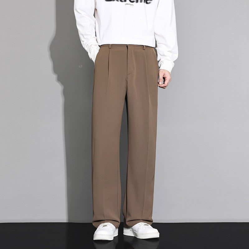 Pirin Ice Silk Trousers - Coffee Brown