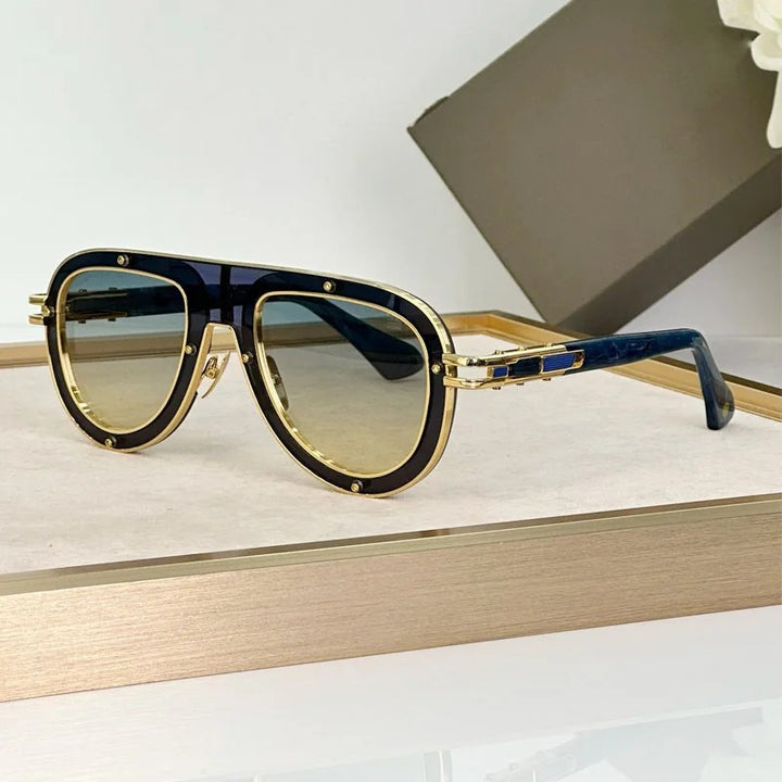 Prowler Sunglasses - Gold / Amber Fade