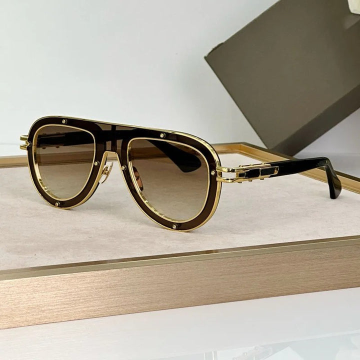 Prowler Sunglasses - Gold / Havana Fade