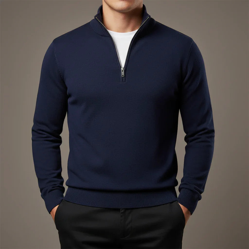 Portofino Zip Tailored Sweater